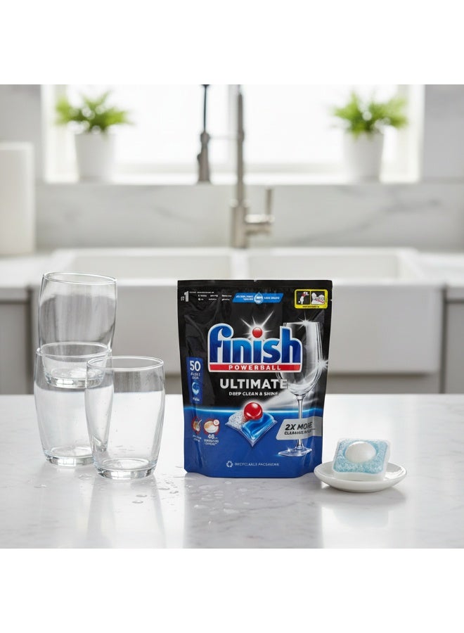 Finish All in 1 Powerball Dishwashing 50 Caps - Image 2